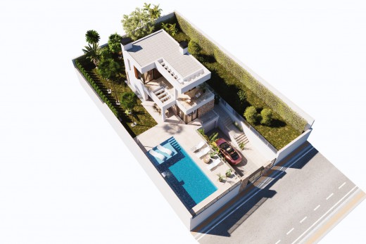 New Build - Detached villa - Benidorm - Sierra Cortina